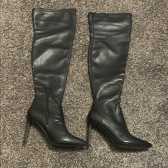 Nine West Shoes - Elegant Black Knee-High Women's Boots Nine West 8.5